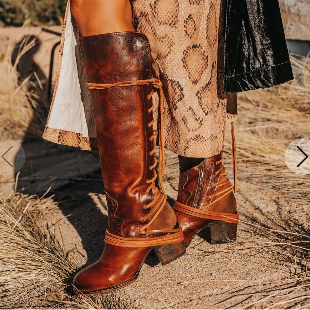 Freebird COAL boot in cognac🥀✨